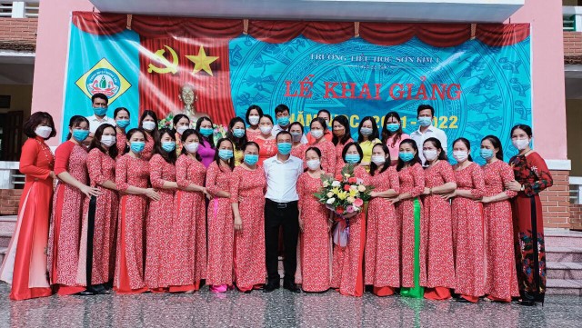 Các trường học trên địa bàn xã Sơn Kim 1 tổ chức lễ khai giảng năm học mới 2021-2022 