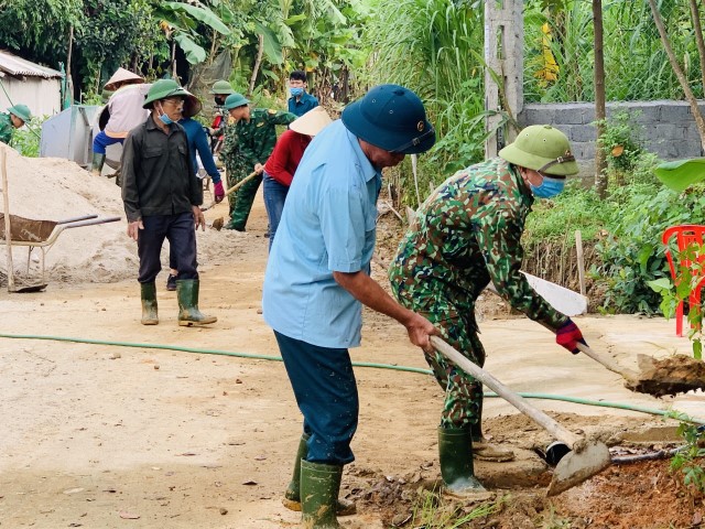 Xã biên giới Sơn Kim 1 tập trung nâng cao các tiêu chí Nông thôn mới