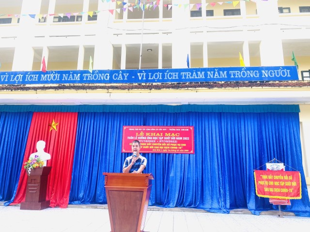 Xã Sơn Kim 1 hưởng ứng học tập suốt đời năm 2022