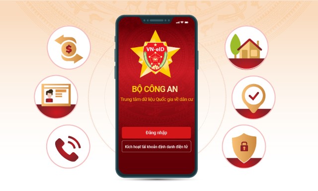 BAN CÔNG AN -ĐOÀN XÃ SƠN KIM1 TUYÊN TRUYỀN HƯỚNG DẪN CÀI ĐẶT ỨNG DỤNG VNEID