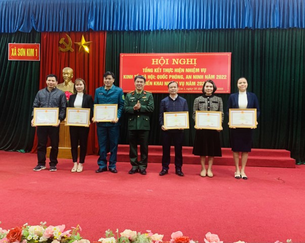 Xã Sơn Kim 1 tổ chức hội nghị tổng kết thực hiện nhiệm vụ kinh tế, xã hội, quốc phòng, an ninh năm 2022. Triển khai...